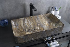 GID Раковина Mnc396T 54475 накладная под камень глянцевая 60x34x11 GID-54475