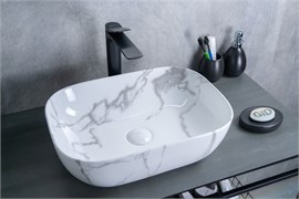 GID Раковина Mnc333C 54469 накладная под камень глянцевая 46x32.5x13.5 GID-54469