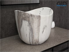 GID Раковина Mnc9303 54479 накладная под камень матовая 36x36x32 GID-54479