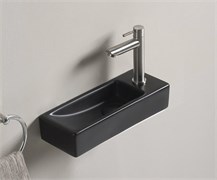 GID Раковина Bm9271L 62202L подвесная черная матовая 38.0x14.5x8 GID-62202L