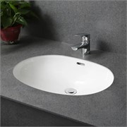 GID Раковина Yj8004 71163 встаиваемая снизу белая 55x39.5x19 GID-71163