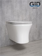 GID Унитаз подвесной Tr2101 62232Y белый 49x36x36 GID-62232Y