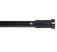 FIXSEN Карниз для ванной раздвижной алюминий-черный 140-260 см (FX-51-000) FX-51-000