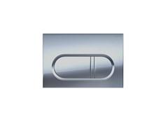 AQUATEK Панель смыва хром матовый (клавиши прямоугольные) KDI-0000044