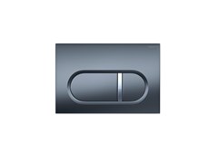 AQUATEK Панель смыва оружейная сталь матовая (клавиши прямоугольные) KDI-0000050
