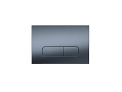 AQUATEK Панель смыва оружейная сталь матовая для INSP-0000001 Pneumo S (клавиши прямоугольная) PNS-0000009