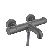 AQUATEK AQ1043BGM ВЕГА термостатический Смеситель для ванны, оружейная сталь AQ1043BGM