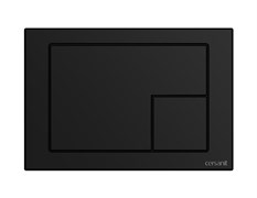 CERSANIT Кнопка CORNER для LINK PRO/VECTOR/LINK/HI-TEC пластик черный матовый A68324