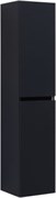 AQUANET Vega 2.0 Шкаф-пенал подвесной ширина 35 см, цвет черный AQUANET-343973