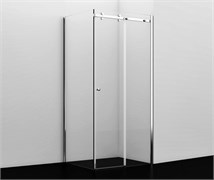 WASSERKRAFT Душевой уголок квадратный размер 100x100 см двери раздвижные профиль - хром / стекло - прозрачное WASSERKRAFT 56R19