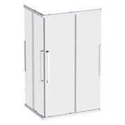 AM.PM Func Душевое ограждение 120х90, мат хром, прозрачное W84G-403-12090-MT