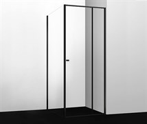 WASSERKRAFT Dill 61S19 Душевой уголок квадратный, размер 100х100 см, стекло прозрачное 6 мм, профиль черный