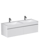 VELVEX Тумба подвесная Pulsus 140 Белая (tp.PUL.PUL.140.2Y белый глянец) tp.PUL.PUL.140.2Y белый глянец