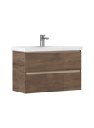 VELVEX Тумба под раковину Mondi 800-0-2 (Madera Classica Slim) навесная акация темная (308 акация темная) 308 акация темная