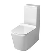 GROSSMAN Унитаз напольный Falcon GR-4400S (665х350х820) белый,моноблок с тонкой крышкой,микролифт GR-4400S