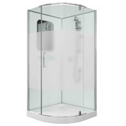 GROSSMAN Душевая кабина 1/4 круга Classic GR170 (100х100х205) дверь распашная GR170