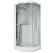 GROSSMAN Душевая кабина 1/4 круга Style GR160 (100x100x215) дверь раздвижная GR160