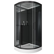 GROSSMAN Душевая кабина 1/4 круга Style GR260 (100x100x215) дверь раздвижная GR260