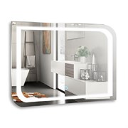 AZARIO Зеркало Персей 800х600 c подсветкой и диммером, сенсор выкл (ФР-00000949) ФР-00000949