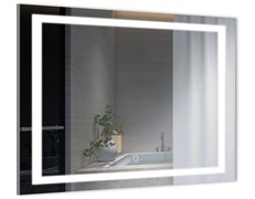 AZARIO Зеркало Alysa 800х600 с подсветкой, сенсорный выключатель с функцией диммера (AZ-Z-046-1CS) AZ-Z-046-1CS