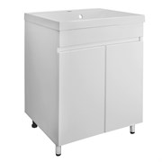 AZARIO Тумба Эстима 60Н напольная БЕЗ РАКОВИНЫ Астория 60 (CS00094626), цвет белый CS00094626