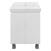 AZARIO Комплект Тумба Мила 50/Н напольная с раковиной Monte 50 (CS00097990), цвет белый CS00097990