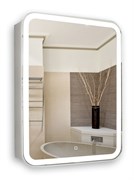 AZARIO Зеркало-шкаф Фиджи 50 508х756х140 c подсветкой и диммером (LED-00002362), цвет белый LED-00002362