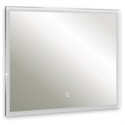 AZARIO Зеркало Гуверт 1000х800 c подсветкой и диммером, сенсор выкл (ФР-1539) ФР-1539