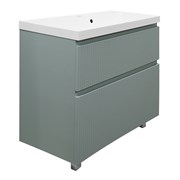 AZARIO Комплект Тумба Viola 80/2Н 800х450х850 напольная, с раковиной Астория 80, фисташковый (CS00097139), цвет фисташковый CS00097139