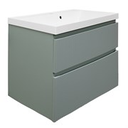 AZARIO Комплект Тумба Viola 80/2 800х450х650 подвесная, с раковиной Астория 80, фисташковый (CS00097142), цвет фисташковый CS00097142