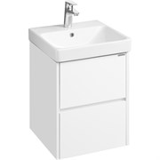 AQUATON Тумба под раковину Сканди 45 432x510x427 подвесная, белая (1A251601SD010) 1A251601SD010