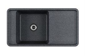 AQUATON Мойка для кухни Беллис 97 графит (1A725132BS210) 1A725132BS210