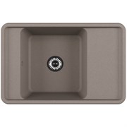 AQUATON Кухонная мойка Беллис 78, цвет серый шелк (1A725032BS250) 1A725032BS250