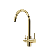 SANCOS Смеситель для кухни Taper с возможностью подключения фильтра для воды, цвет полированное золото, арт. SC4012ZG SC4012ZG