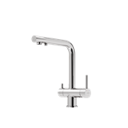 SANCOS Смеситель для кухни Foster с возможностью подключения фильтра для воды, цвет брашированный никель, арт. SC4014BN SC4014BN