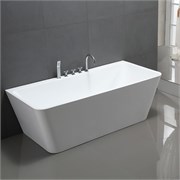 VINCEA Ванна акриловая VBT-425-1700 1700*800*600, цвет белый, щелевой перелив VBT-425-1700