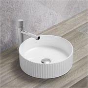 VINCEA Раковина керамическая VBS-501, 360*360*115, накладная, цвет белый VBS-501
