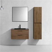 VINCEA База под раковину Chiara 2D 800 подвесная, 2 выкатных ящика soft-close, T.Oak VMC-2C2800TO