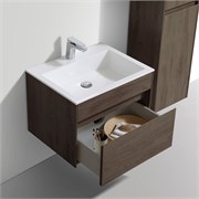 VINCEA База под раковину Chiara 600 подвесная, 1 выкатной ящик soft-close, R.Oak VMC-2C600RO