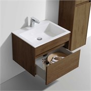 VINCEA База под раковину Chiara 600 подвесная, 1 выкатной ящик soft-close, T.Oak VMC-2C600TO