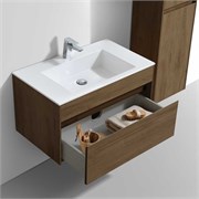 VINCEA База под раковину Chiara 800 подвесная, 1 выкатной ящик soft-close, T.Oak VMC-2C800TO