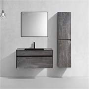 VINCEA База под раковину Chiara 1000 подвесная, 1 выкатной ящик soft-close, G.Stone VMC-2C100GS
