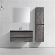VINCEA База под раковину Luka 1000 подвесная, 2 выкатных ящика soft-close, G.Stone VMC-2L100GS
