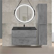 VINCEA База под раковину Vico 800 подвесная, 2 выкатных ящика soft close, Beton VMC-2V800BT