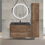 VINCEA База под раковину Vico 800 подвесная, 2 выкатных ящика soft close, V.Oak VMC-2V800VO