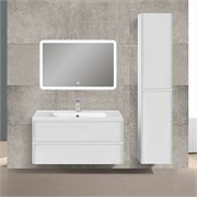 VINCEA База под раковину Vico 1000 подвесная, 2 выкатных ящика soft close, G.White VMC-2V100GW