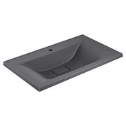 VINCEA Раковина VCB-3M750G из кварцевого камня, цвет серый VCB-3M750G