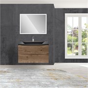 VINCEA База под раковину Mia 800 подвесная, 2 выкатных ящик soft close, V.Oak VMC-2MA800VO