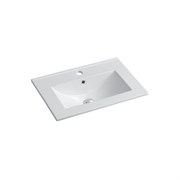 VINCEA Раковина VBS-13960S1 керамическая, цвет белый VBS-13960S1