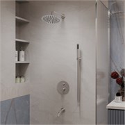 VINCEA Душевой комплект Villa VSFW-1VL3CH встраиваемый, 3 режима, хром VSFW-1VL3CH